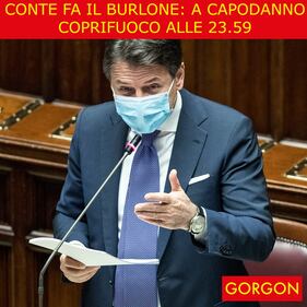 Ecco la satira del giorno. Conte decide anche sul capodanno 1