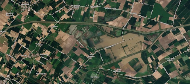 Molinella prima dell'alluvione