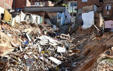 Natal, la voragine vicino allo stadio 1