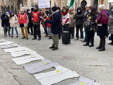 Manifestazioni no vax nel Giorno della memoria 2