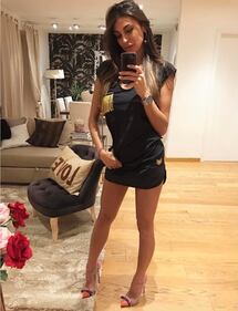 Cristina Buccino hot, senza gonna nella notte 3