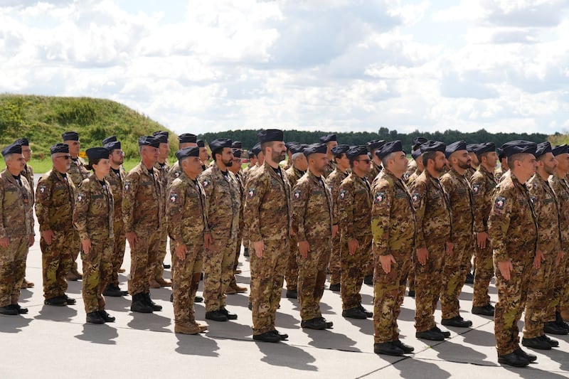 Cerimonia di rientro della Polonia dalla Task Force Air 4th Wing 2