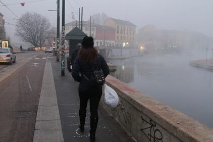 La nebbia avvolge Milano 4