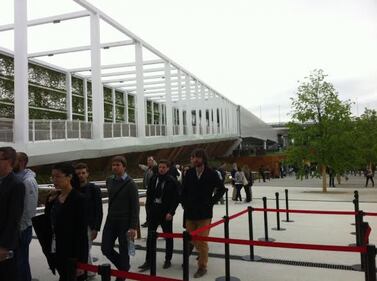 Expo, cancelli aperti: ecco i primi visitatori 3