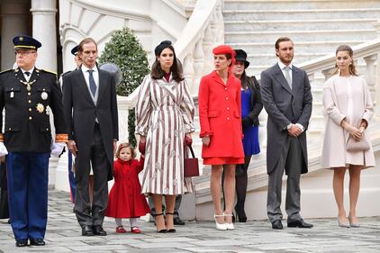 Beatrice Borromeo mostra il pancione alla Festa del principato di Monaco 1