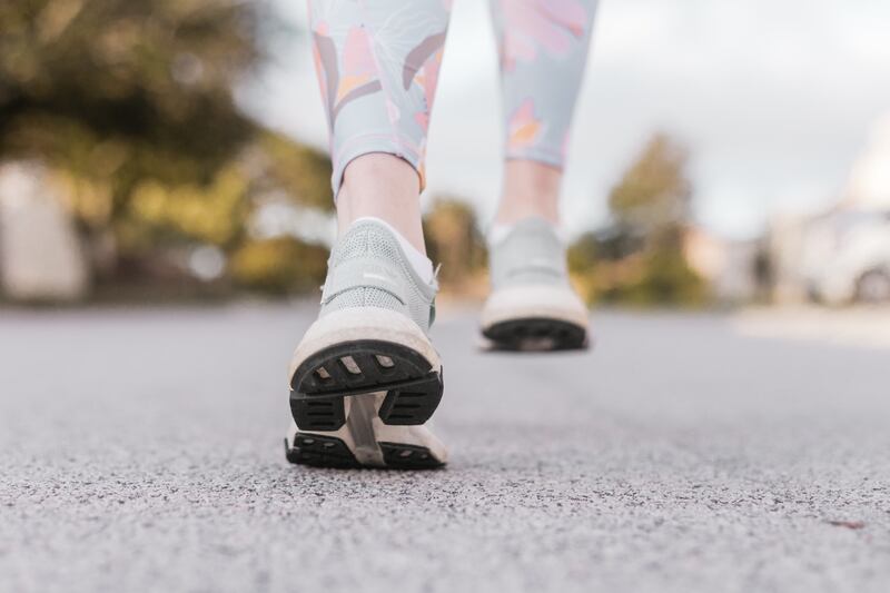 Power walking su strada