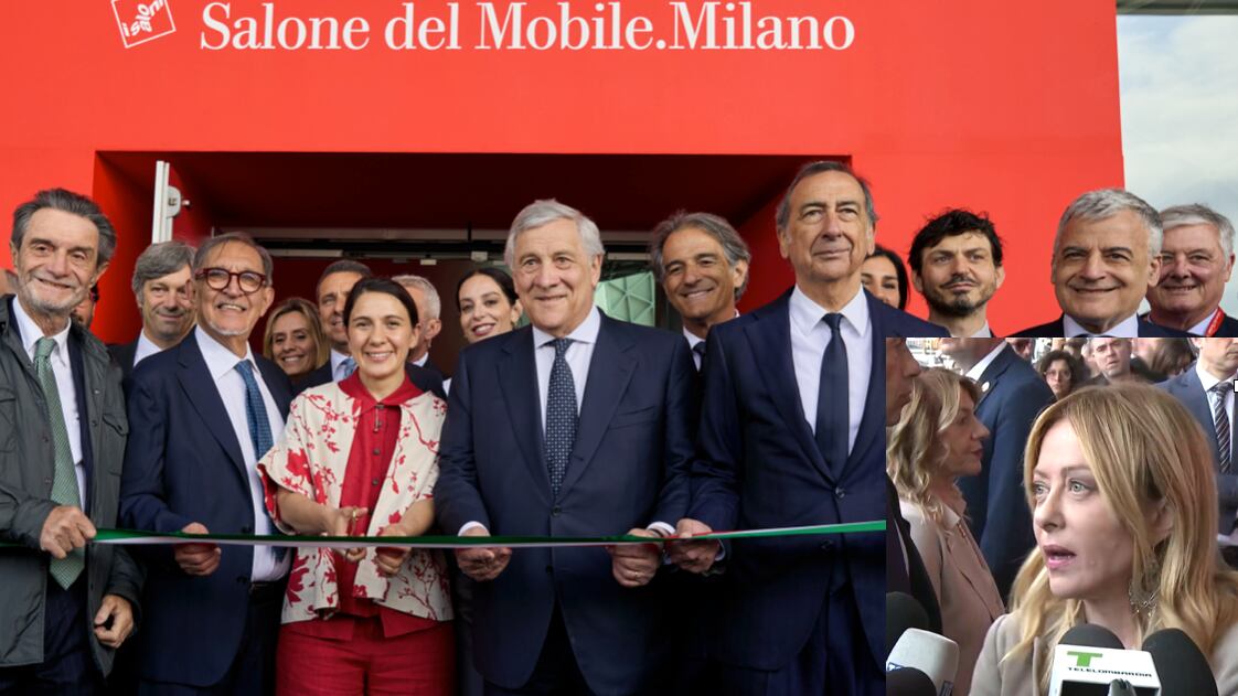Salone del Mobile, viaggio nel design con Giorgia Meloni fra stand e pubblico