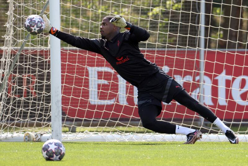Maignan allenamento