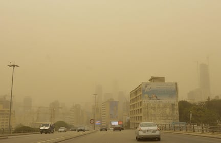 Tempesta di sabbia sul Medioriente 16