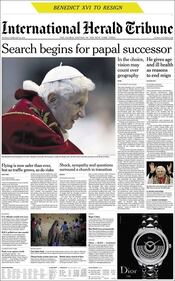 Le prime pagine internazionali 4