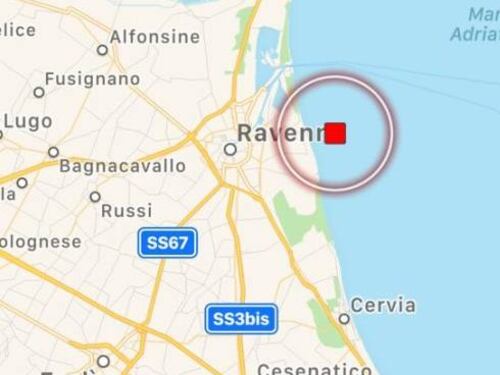 Terremoto, scossa a Ravenna