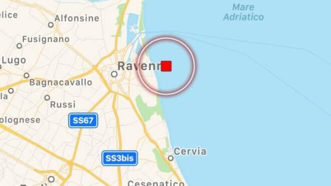 Terremoto, scossa a Ravenna