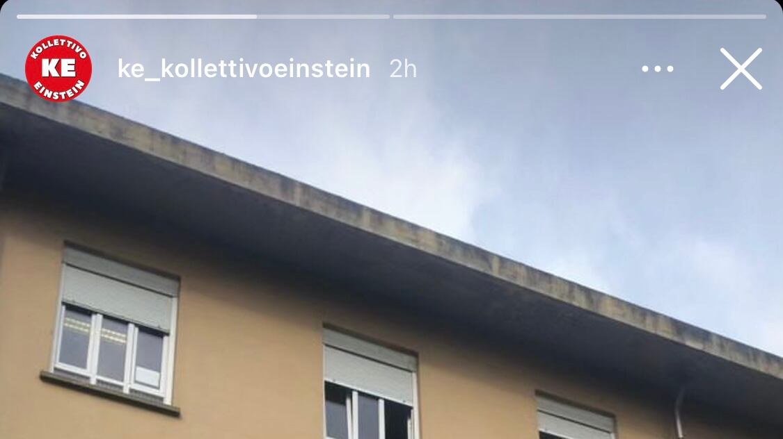 Bandiera palestinese scuola di Torino