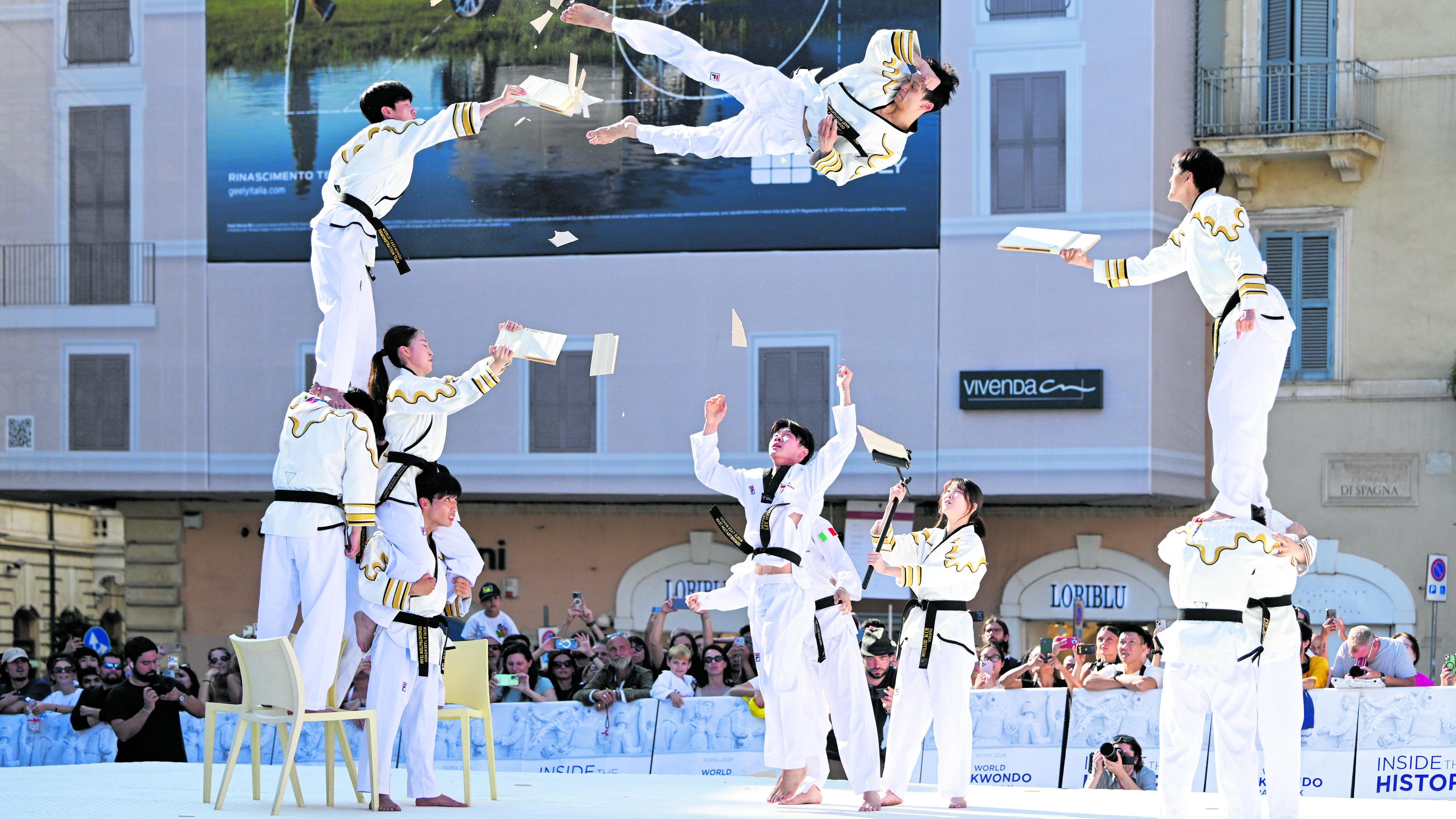 Taekwondo, il mondo a Roma