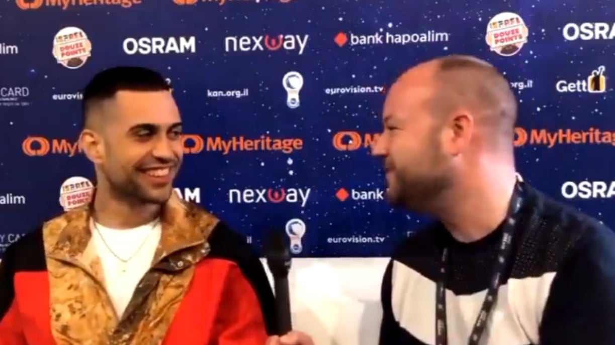 Mahmood nell'intervista in inglese all'Eurovision: "Non ho capito un c..."