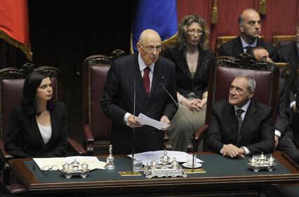 Il secondo insediamento di Re Giorgio  1