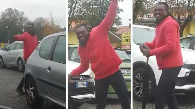 Deride, pesta e sputa agli agenti. Ma il clandestino è già libero