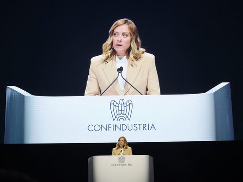 Confindustria25, Meloni: "Il governo è con le imprese. La Ue cancelli i dazi interni"
