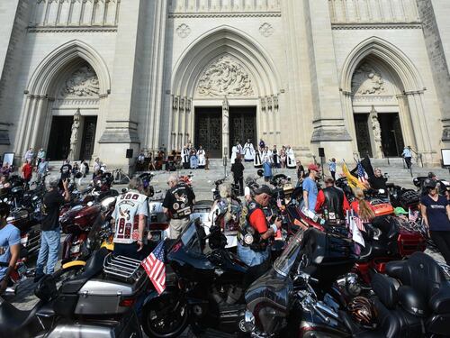 Usa, raduno motociclisti Rolling Thunder a Washington