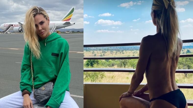 "Quegli scatti sexy...". La vendetta di Ilary in Tanzania
