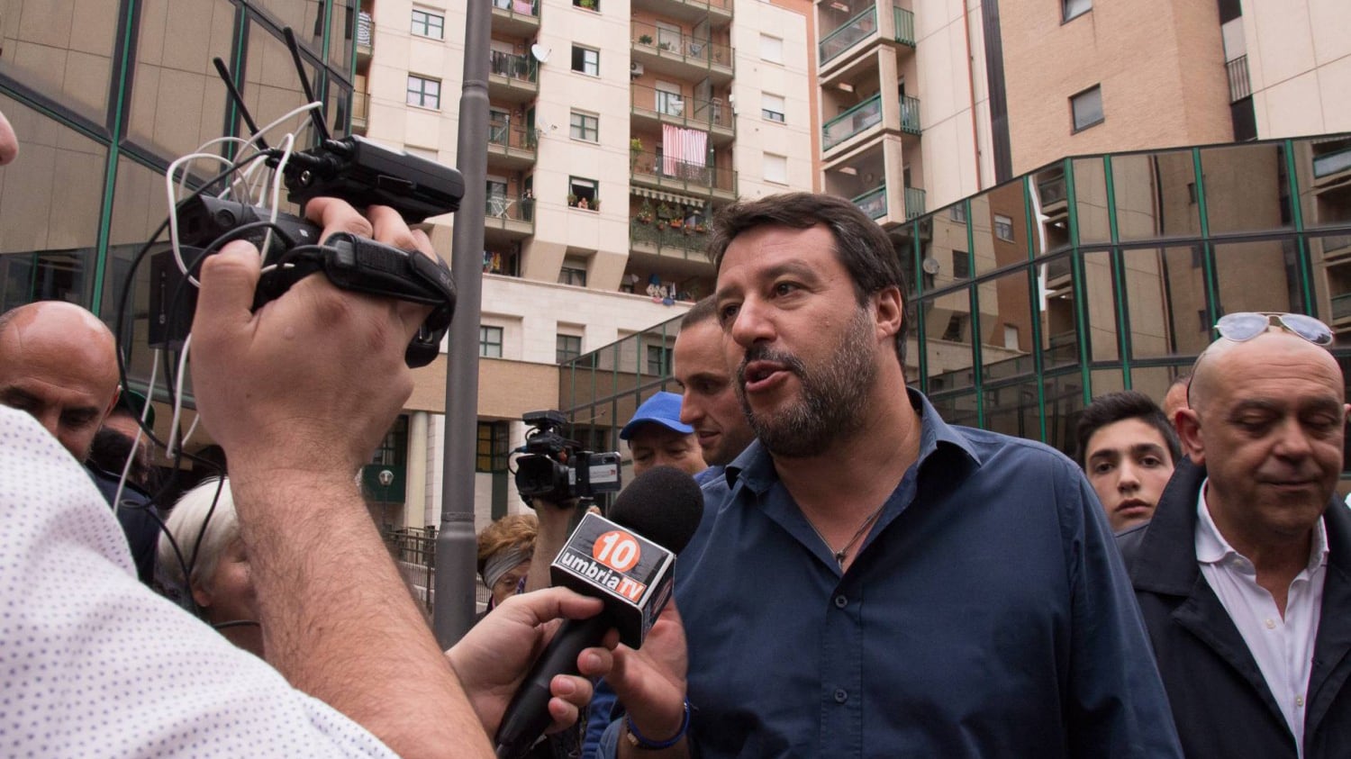 Salvini si gode la rivincita «A occhio impresa storica» E si precipita a Perugia a festeggiare il risultato