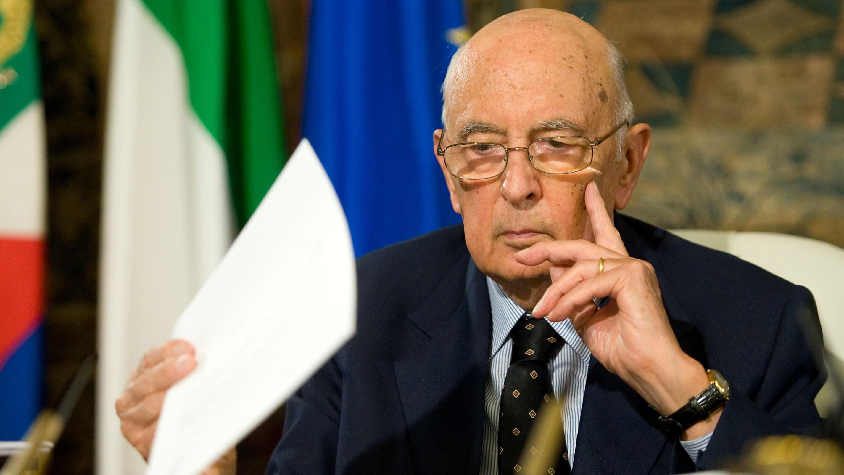 Re Giorgio apre "sull'agibilità politica"