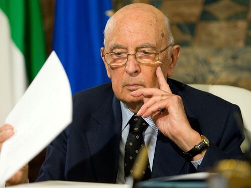 Re Giorgio apre "sull'agibilità politica"