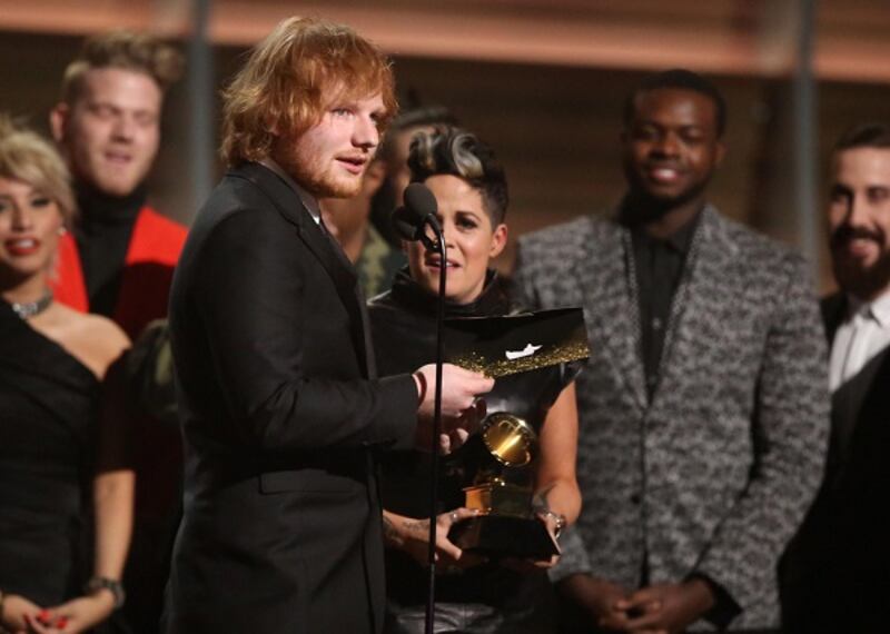 Grammy 2016: è di Ed Sheeran la canzone dell'anno. Foto 6