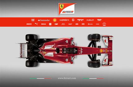 La Ferrari svela F14t, la nuova monoposta 4