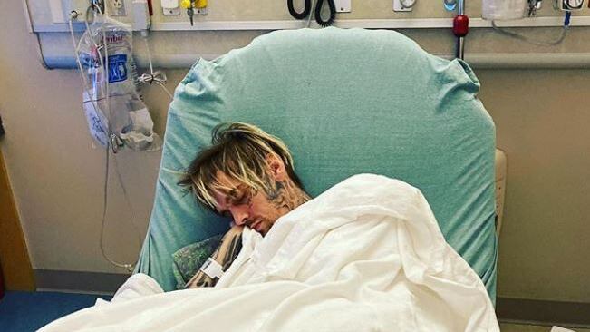 Aaron Carter è stato ricoverato in ospedale