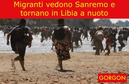 La satira del giorno ​- Fuga di migranti 1