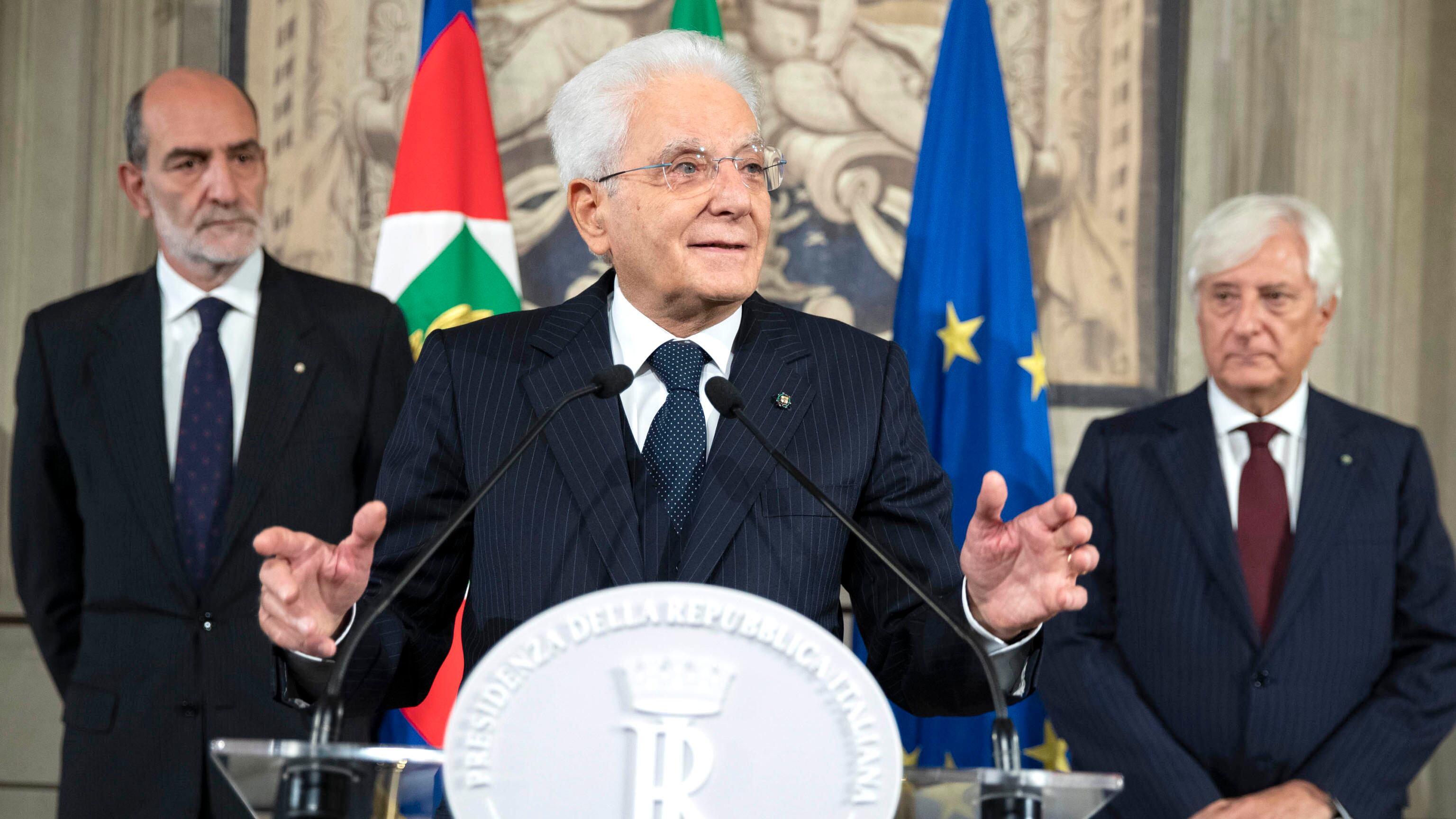 Mattarella: "Governo nato in tempi brevi, l'esito elettorale era chiaro"
