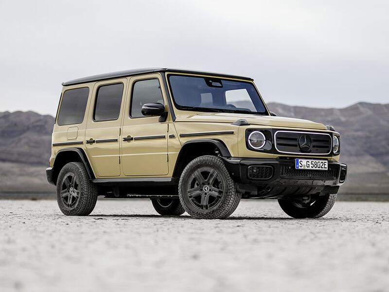 Nuova Mercedes Classe G elettrica