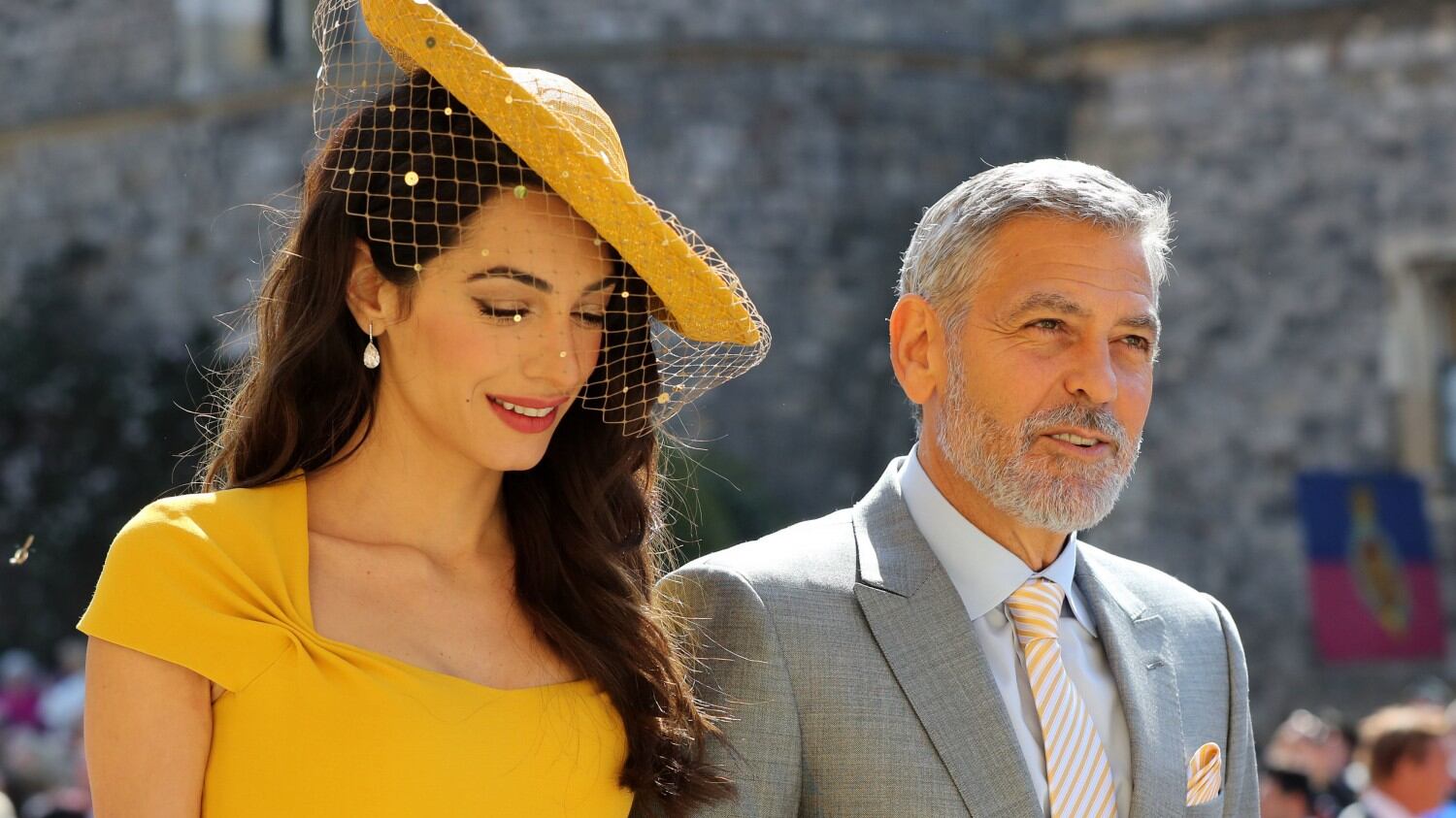 Royal Wedding, "Clooney...chi?". George e Amal fermati dalla security