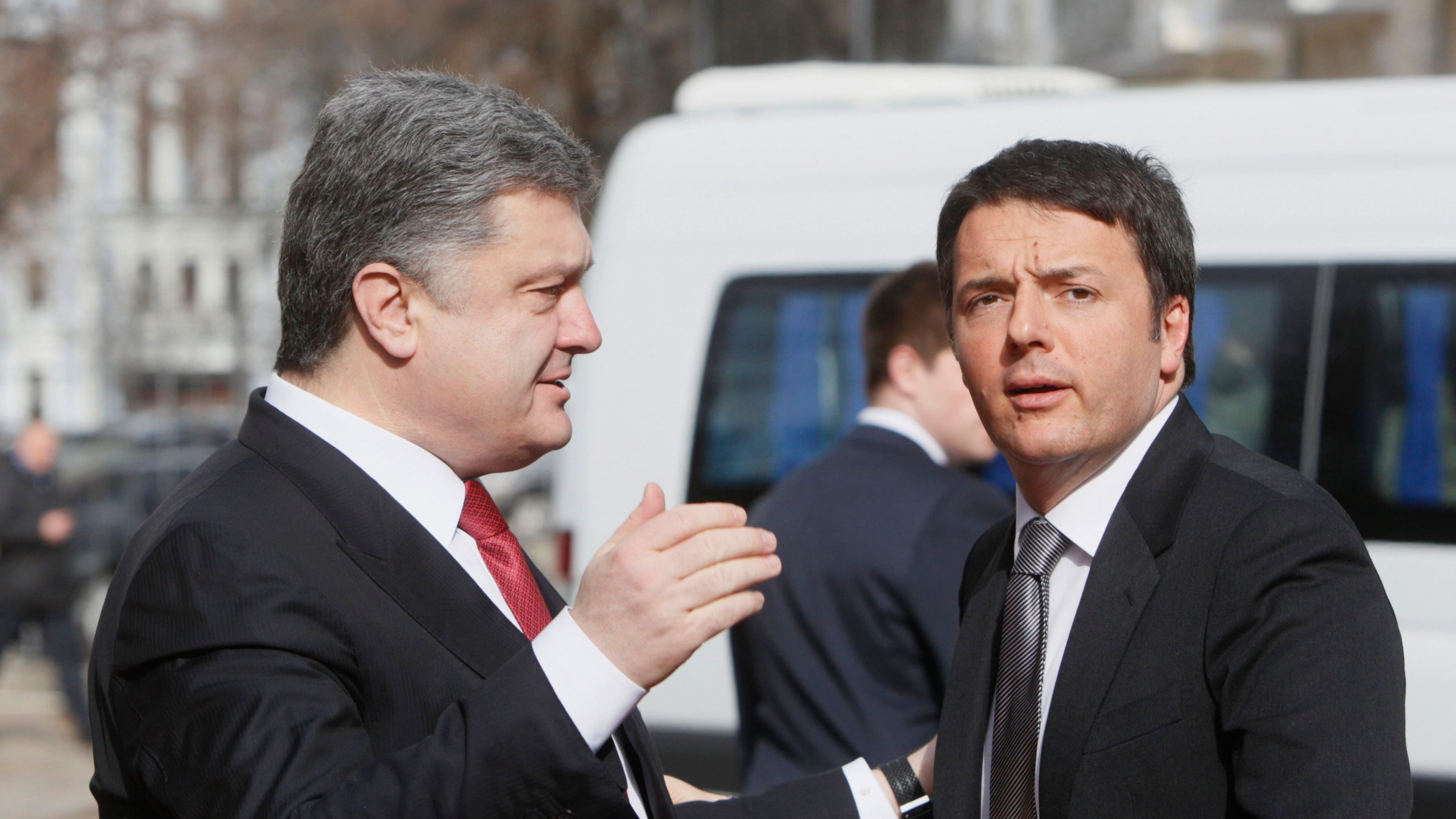 Renzi in missione da Putin chiede aiuto sul dossier Libia