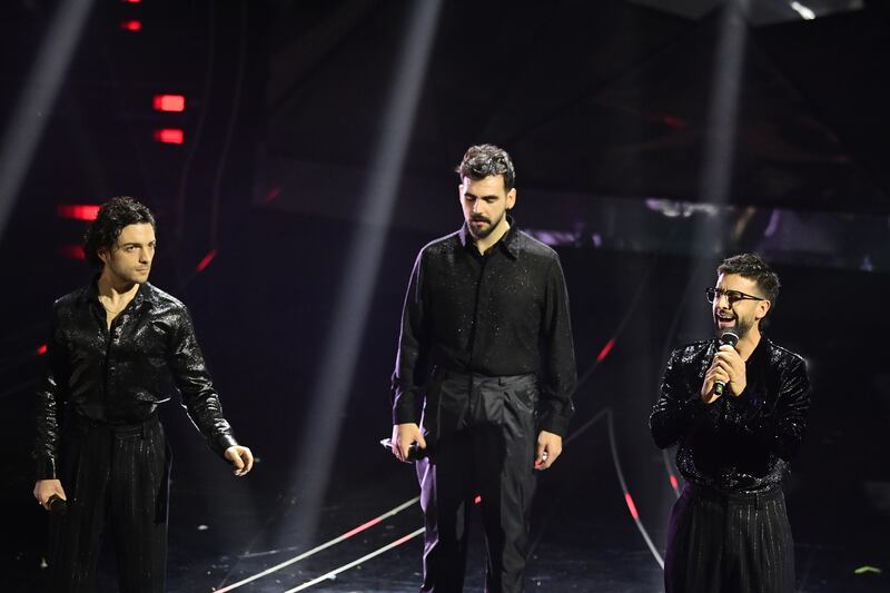 Sanremo 2024: ecco il look della quarta serata del Festival de Il Volo 3