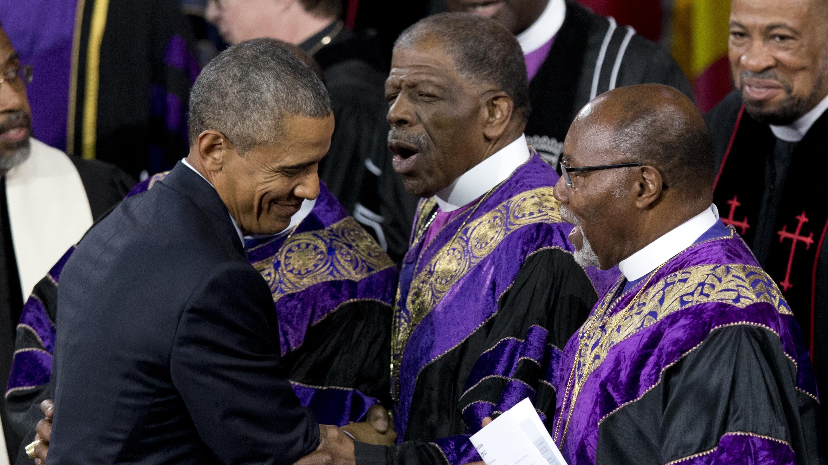 A Charleston Obama tuona: "Sulle armi ciechi troppo a lungo"
