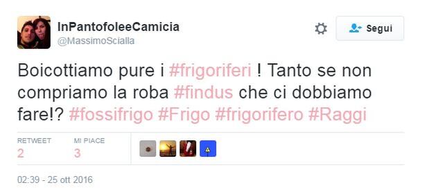 Raggi: "Troppi frigoriferi per strada". E su Twitter è subito #frigogate 5
