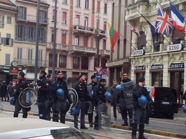 Milano, la manifestazione 6
