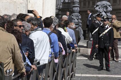 Pannella per l'ultima volta a Montecitorio 10