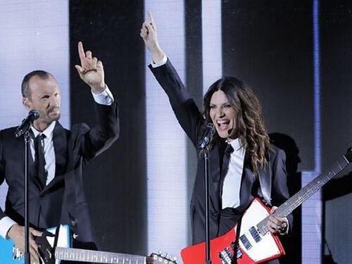 Il concerto Antonacci-Pausini scatena la bufera