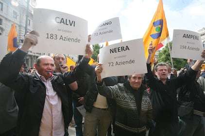 Milano, gli ambulanti contro Pisapia 6