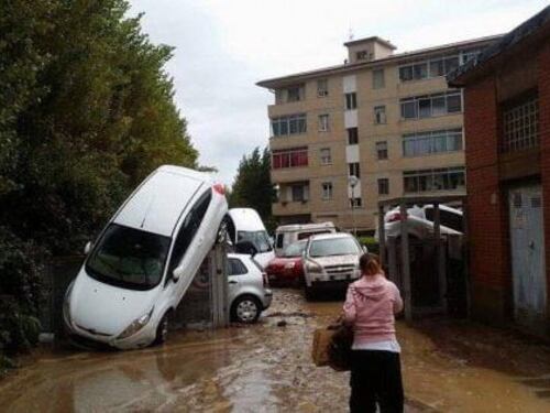 I danni del maltempo in Toscana