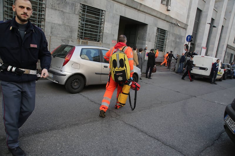 Milano, sparatoria al tribunale 7