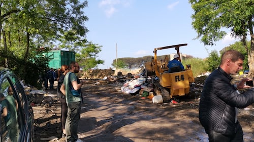 Campo rom smantellato nel Napoletano 1