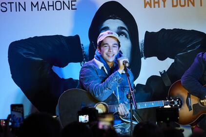 Austin Mahone presenta il suo nuovo singolo a Madrid  10