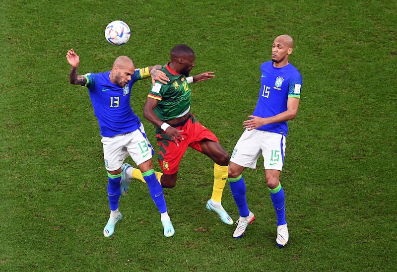 Grande successo del Camerun contro il Brasile 7
