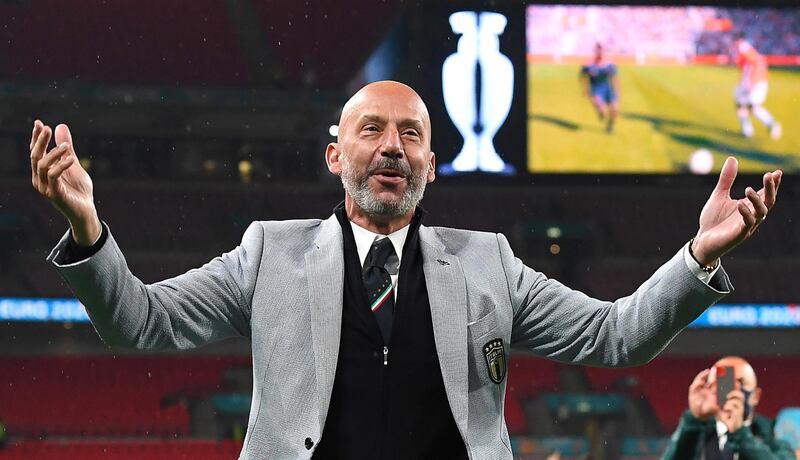 Vialli Wembley Euro 2020