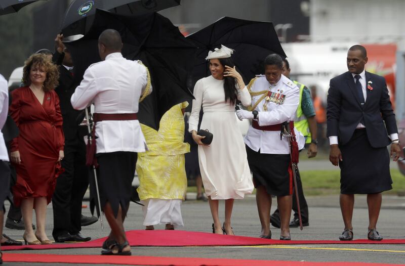 Meghan Markle e il Principe Harry alle Fiji 8