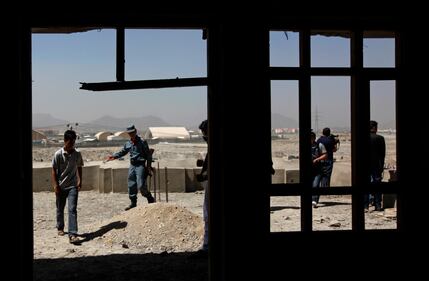 Kabul, attacco dei talebani all'aeroporto 6
